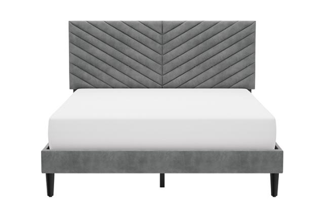 Crestwood Pleated Platform Bed